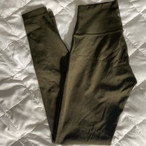 Lululemon wunder under high rise leggings